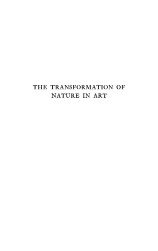 The Transformation of Nature in Art