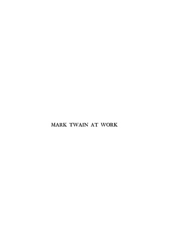 Mark Twain at Work