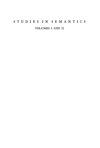 Introduction to Semantics and Formalization of Logic
