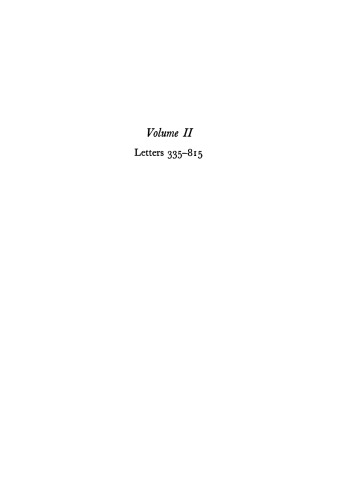 The Letters of David Garrick: Volume II Letters 335–815