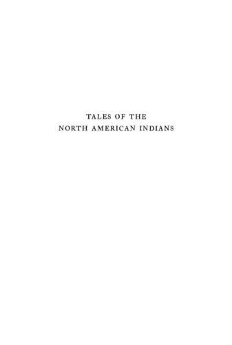 Tales of the North American Indians