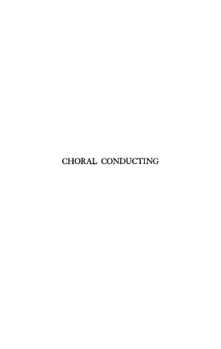 Choral Conducting
