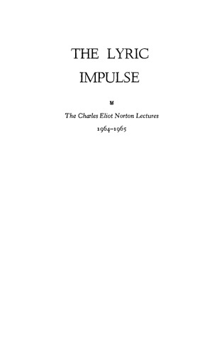 The Lyric Impulse
