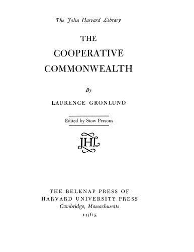 The cooperative commonwealth