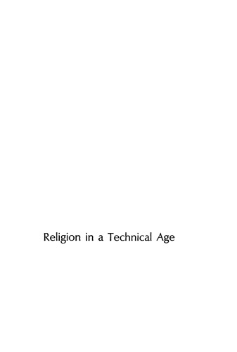 Religion in a Technical Age