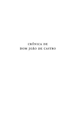 Cronica de Dom Joao de Castro
