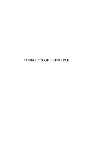 Conflicts of Principle