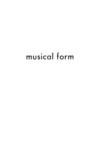 Musical Form