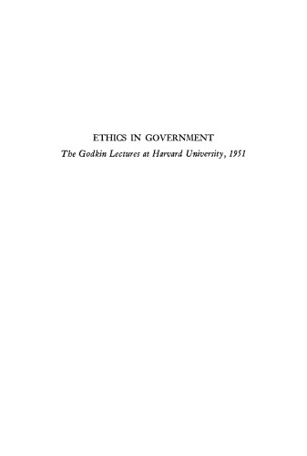 Ethics in Government