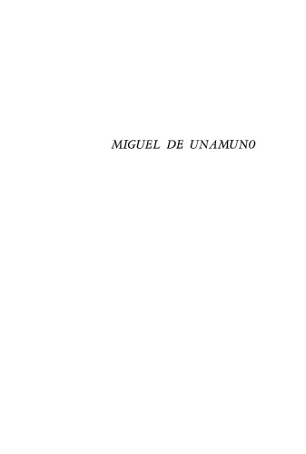 Miguel de Unamuno
