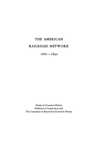 The American Railroad Network, 1861-1890