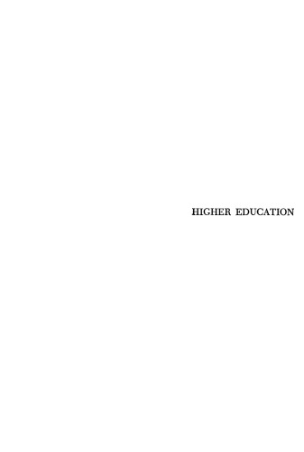 Higher Education in Twentieth-Century America