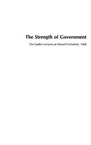 The Strength of Government