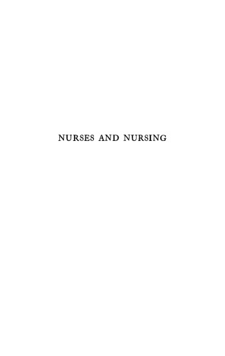 Nurses and Nursing