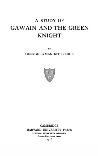 A Study of Gawain and the Green Knight