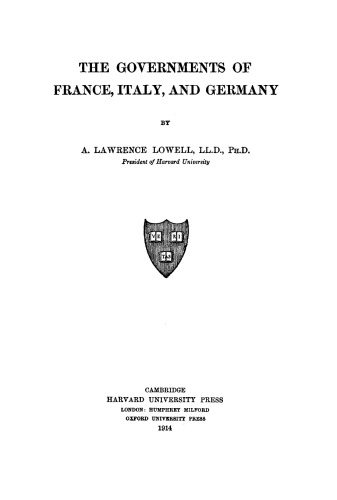 The Governments of France, Italy, and Germany