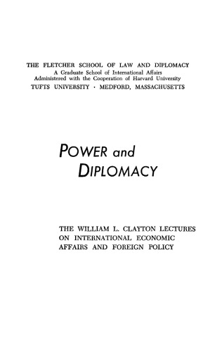 Power and Diplomacy