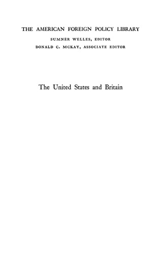 The United States and Britain: Revised Edition