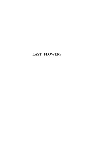 Last Flowers: A Translation of Moschus and Bion