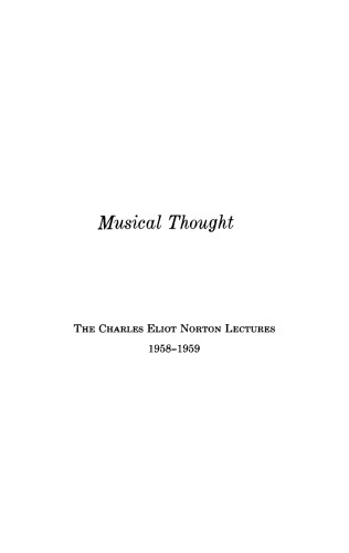 Musical Thought