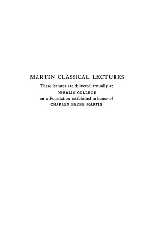 Early Greek Elegists
