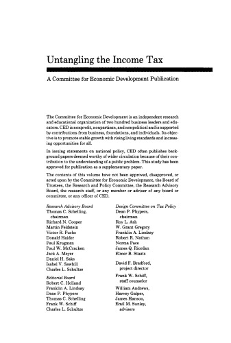 Untangling the Income Tax