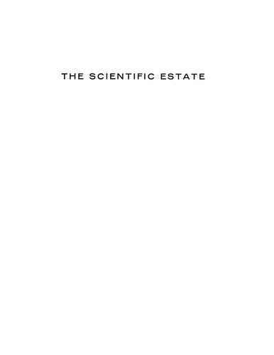 The scientific estate