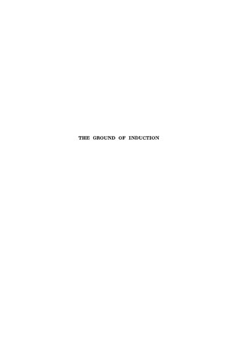 The Ground of Induction