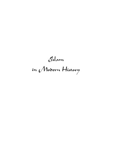 Islam in modern history