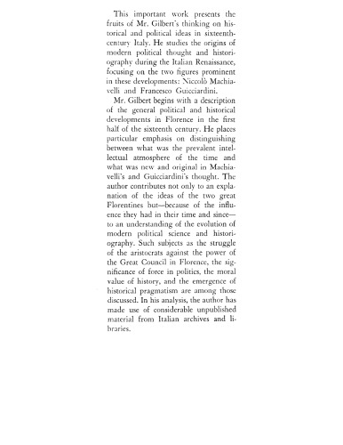 Machiavelli and Guicciardini: politics and history in sixteenth-century Florence