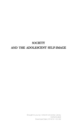 Society and the Adolescent Self-Image