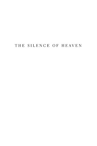 The Silence of Heaven: Agnon's Fear of God