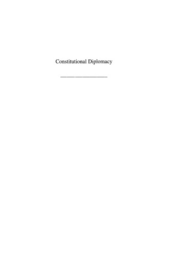 Constitutional Diplomacy