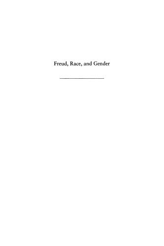 Freud, Race, and Gender