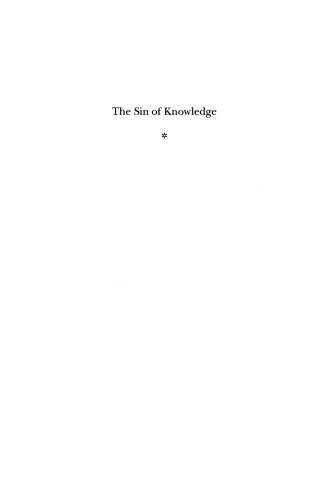 The Sin of Knowledge: Ancient Themes and Modern Variations