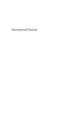 International Society: Diverse Ethical Perspectives