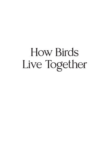 How Birds Live Together: Colonies and Communities in the Avian World