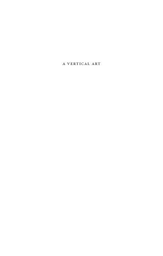 A Vertical Art: On Poetry