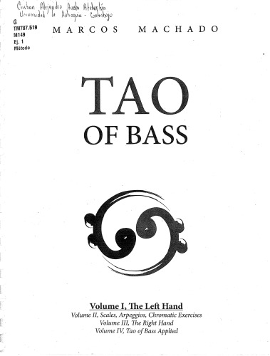 Tao of Bass.Vol.1: The left hand