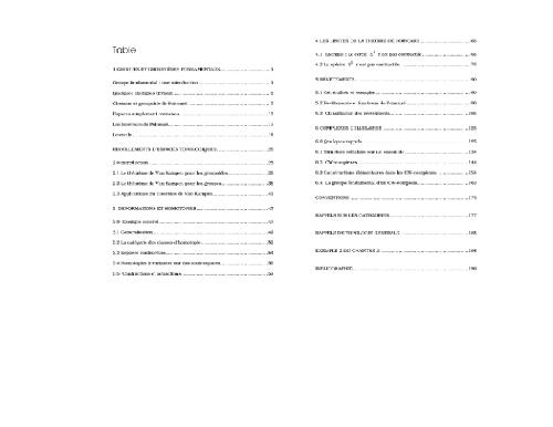 Topologie algebrique