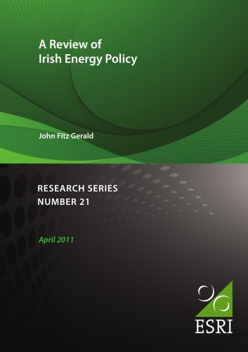 A Review of Irish Energy Policy issue 21