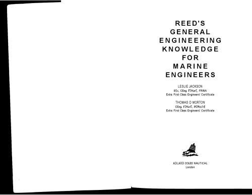 Reed's General Engineering Knowledge for Marine Engineers