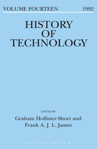 History of Technology Volume 14: Volume 14, 1992