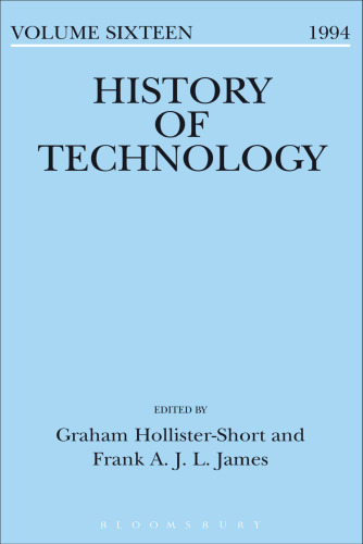 History of Technology Volume 16: Volume 16, 1994