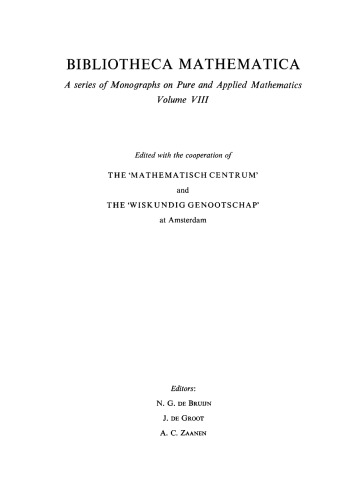 Geometry of Numbers