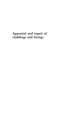 Appraisal and Repair of Claddings and Fixings