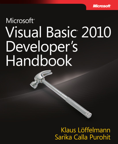 Microsoft Visual Basic 2010 developer's handbook