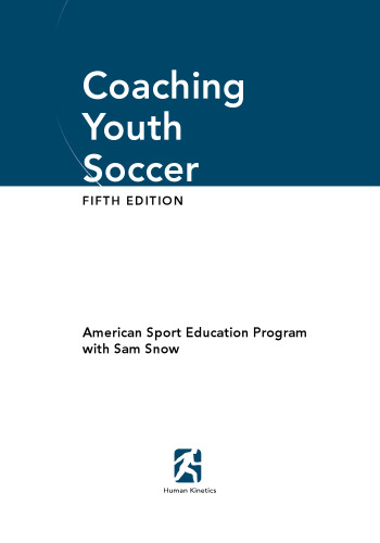 Coaching youth soccer