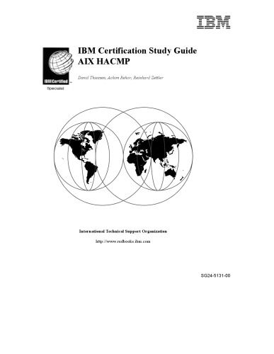 IBM Certification Study Guide Aix Hacmp