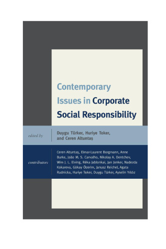 Contemporary Issues in Corporate Social Responsibility